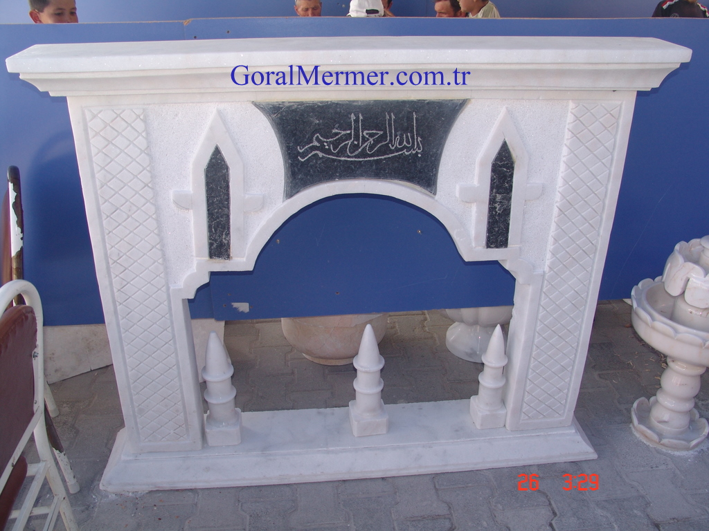mermer şömine